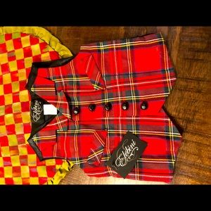 Infant Plaid Vest